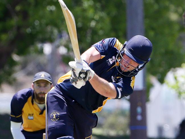 Hamish Moore scored his fourth hundred of the season on Sunday. Picture: Andrew Tauber