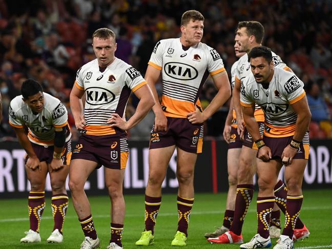 The Broncos need to win next week to avoid their second bottom-two finish in as many seasons. Picture: NRL Images