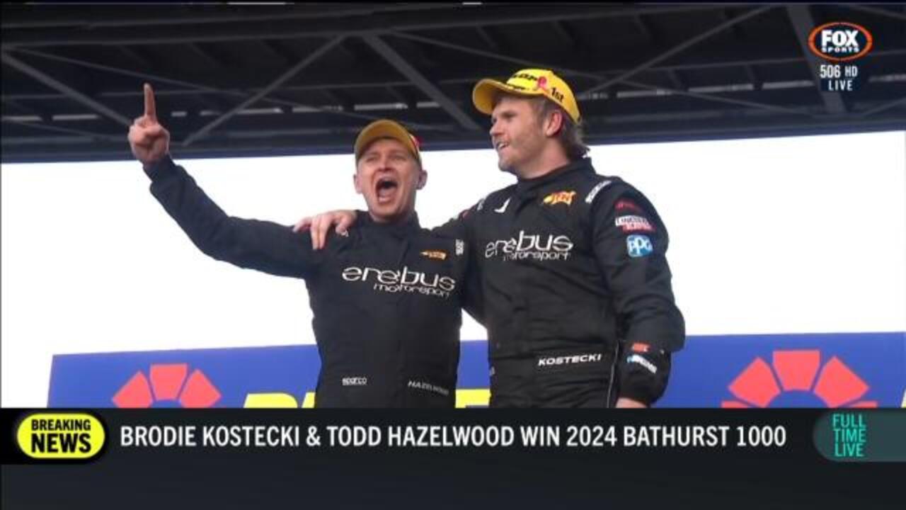 Kostecki's maiden win - Bathurst Wrap