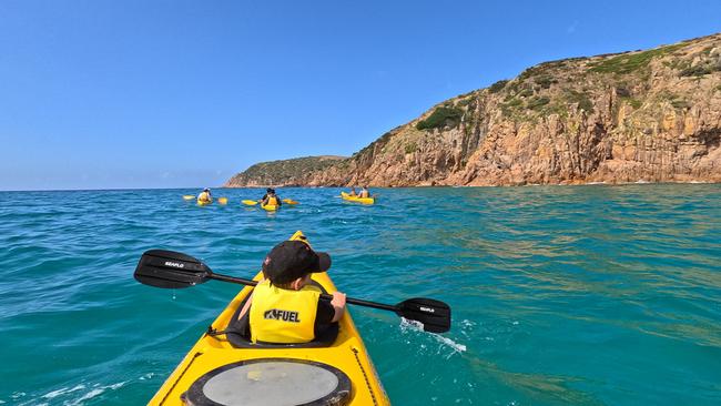 Cape Woolamai kayak with Pioneer Kayaking. Picture: Catherine Best