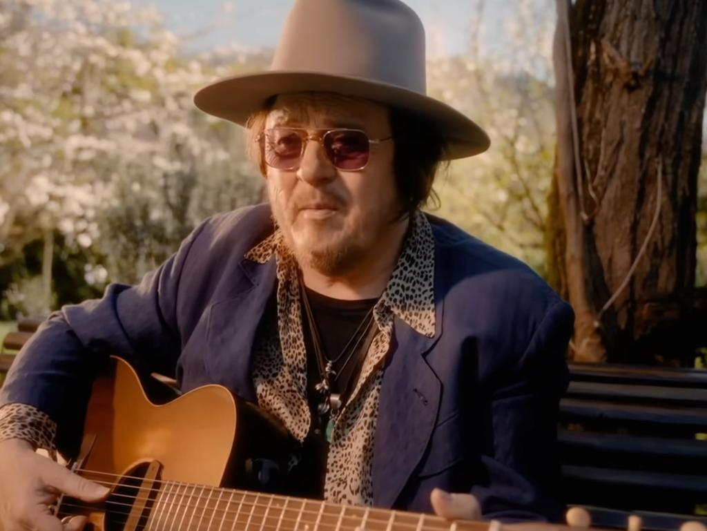 Over a 40-year career, Zucchero has sold more than 60 million records and earned a Grammy nomination, blending Italian soulwith blues, gospel, and rock influences. He says he has always been a fan of movie star Russell Crowe and now “maybe a little bit as a singer too”. Picture: Zucchero/Youtube