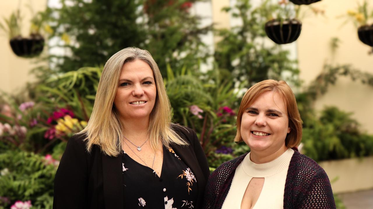 Newly independent MPs Miriam Beswick and Rebekah Pentland. Picture: Stephanie Dalton