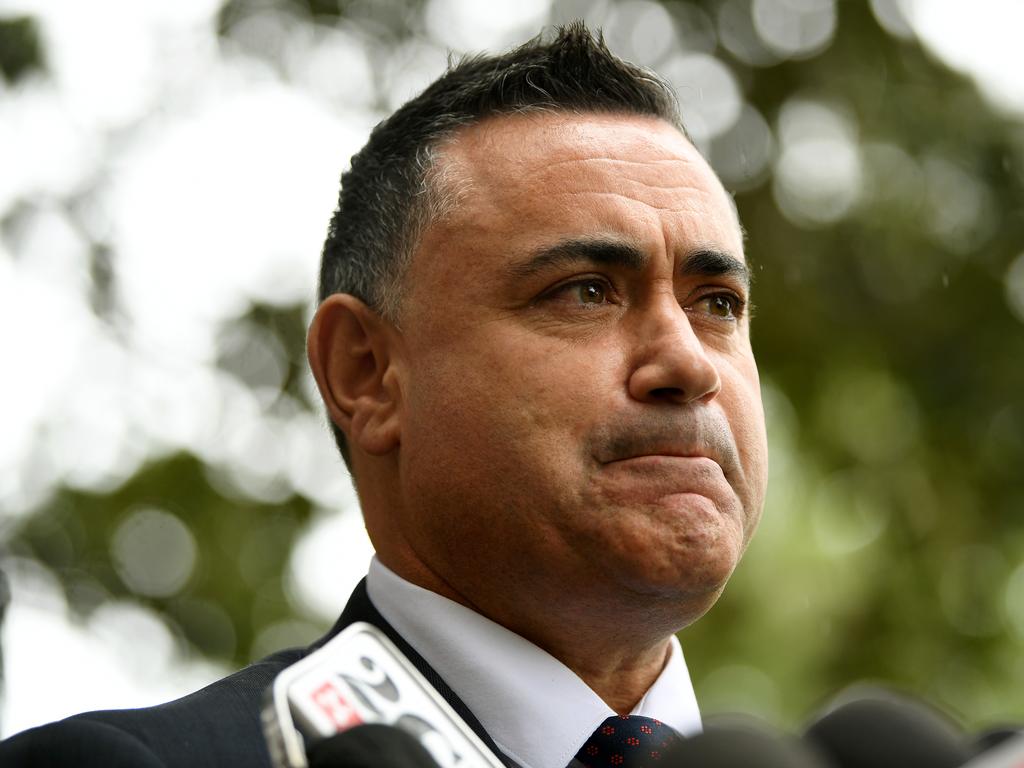 Deputy Premier John Barilaro is understood to be pushing a plan to roll back lockout laws. Picture: AAP