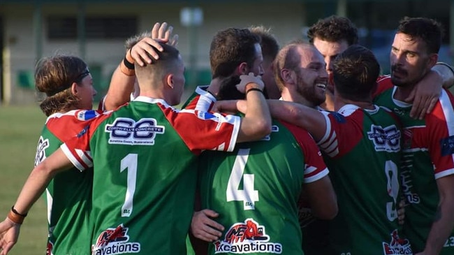 Nambour Crushers senior men. Picture: Facebook.