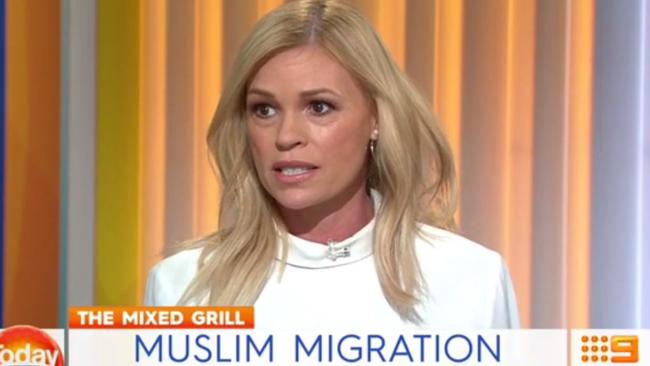 Sonia Kruger wants Australia to close its borders to Muslims. Picture: Today