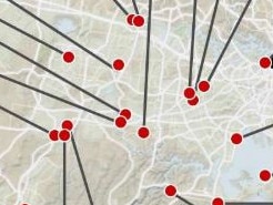 NSW venues graph for virus outbreaks.