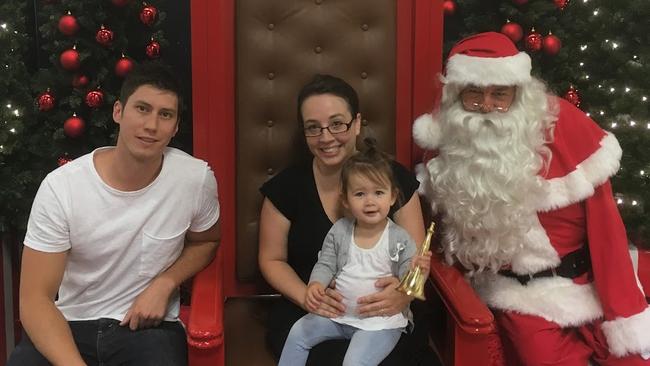 Alex Sparkes lost his wife Hayley in 2018, when their daughter Maisy, was just 3. Picture: Supplied