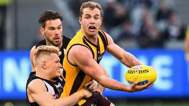 Tom Mitchell has been an outstanding pick up for the Hawks. Picture: Getty Images