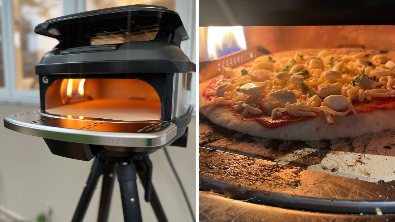 The Tread makes tasty pizzas in 30 seconds. Picture: Kara Byers / news.com.au
