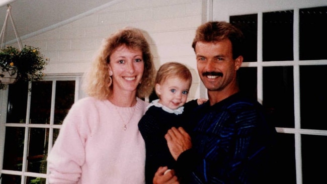 Bronwyn and Jon Winfield with their daughter Lauren.