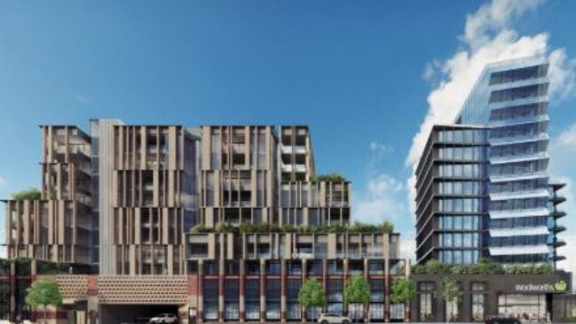 Woolworths' development proposal for 10-16 Selwyn St, Elsternwick.