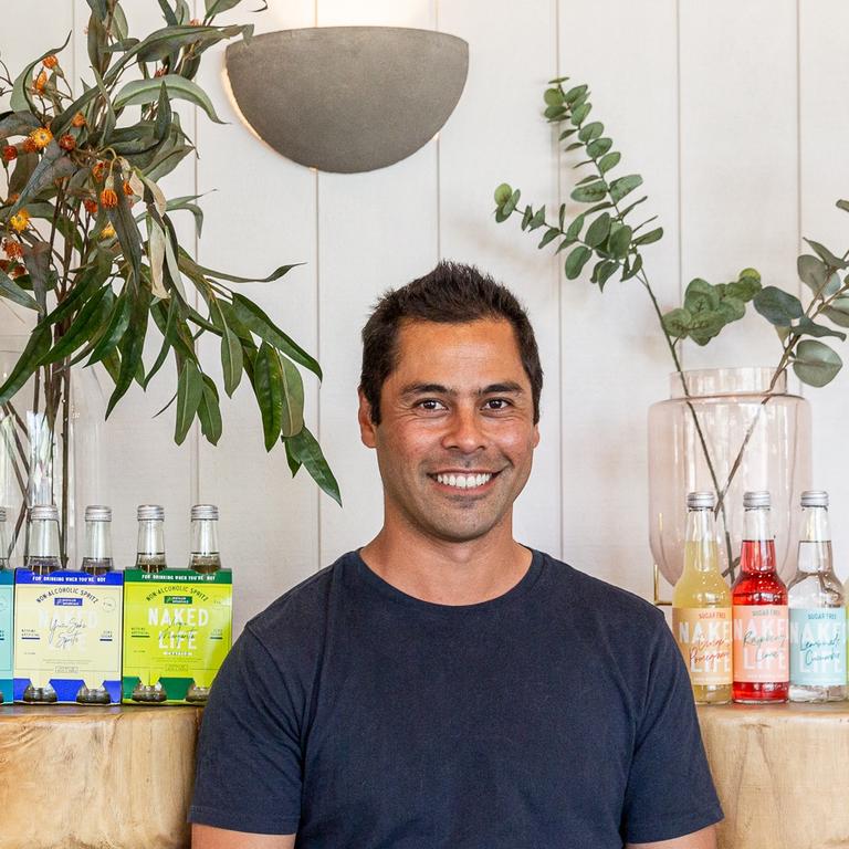 David Andrew started with an idea in 2016 to launch a sugar-free drinks line. Picture: Supplied