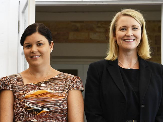 <s1>Attorney-General Natasha Fyles and Treasurer Nicole Manison</s1> were dismissed as possible leadership contenders by former Territory Labor leader Delia Lawrie. “Mano has too many lil bubs to care for, Natasha is too nasty,” Lawrie wrote <ld pattern=" "/>