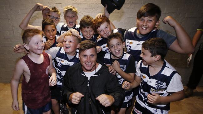 AFL legend Shane Crawford took over as coach of the Ardmona Cats in 2021. Picture: David Caird