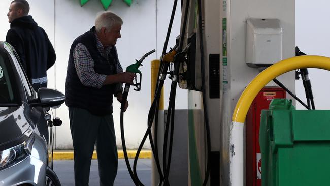 Petrol prices are on the rise. Picture: David Crosling