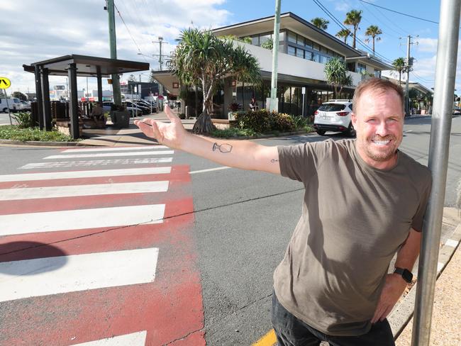 Scott Imlach says Nobby Beach “has become the new Broadbeach and Burleigh mecca for dining”. Picture: Glenn Hampson.