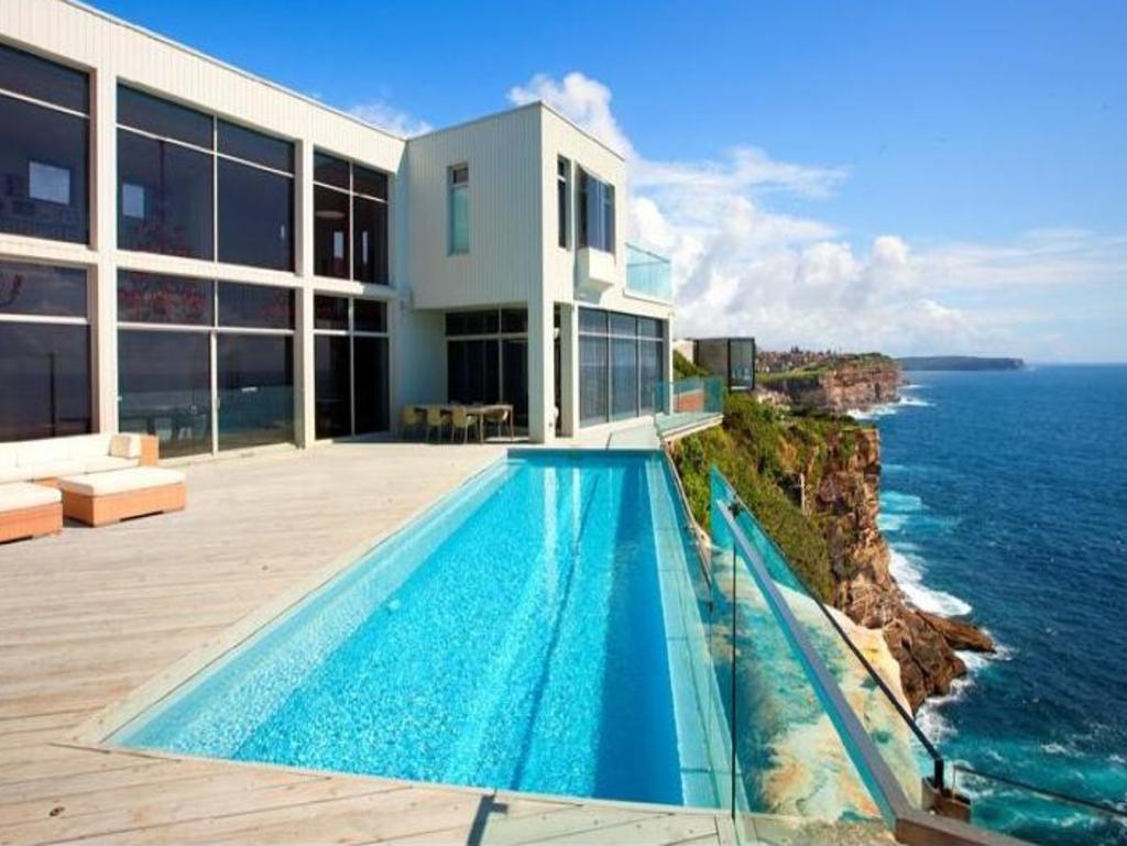 Anthony Bell’s pad has stunning ocean views.