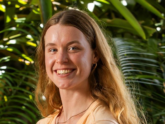 Griffith University student Lucinda Wojtaszak for a story about what you can do if you don't get the ATAR results you wanted.Picture: Nigel Hallett