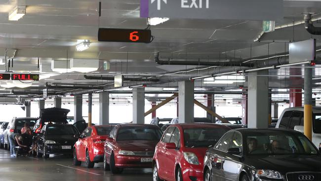 The alleged incident occurred at the Robina Town Centre car park. Picture: Regi Varghese