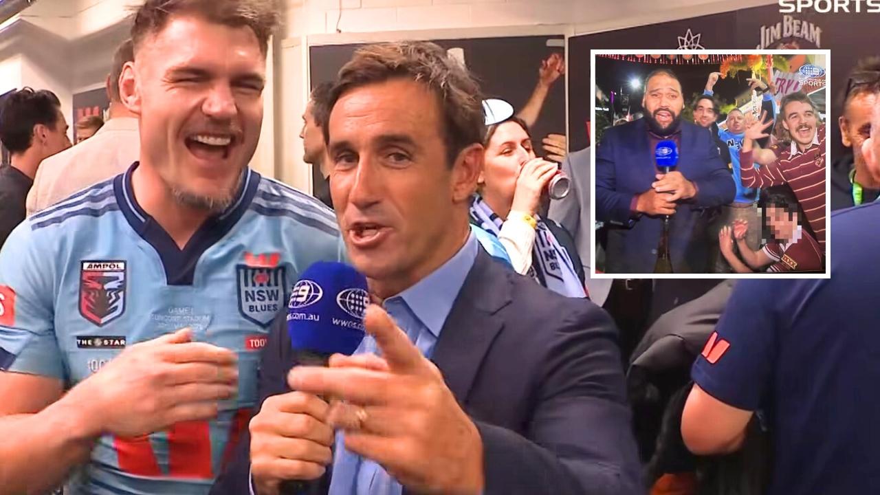 Awkward Johns moment as NRL fans rage