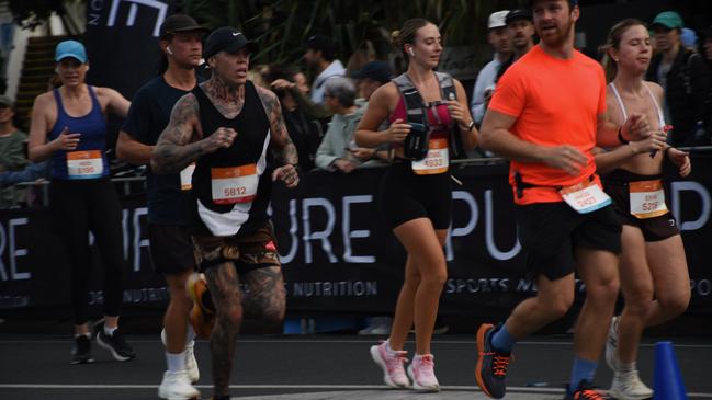 Some of the magic moments and action from the ASICS Runaway Noosa Marathon. Photo: Mark Furler