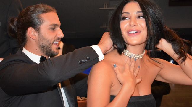 MAFS couple Michael Brunelli and Martha Kalifatidi. Picture: Fiona Byrne