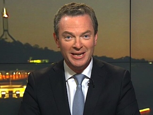 Christopher Pyne faced tough questioning over his failed university reforms.