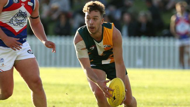 Lachlan King in action for Northcote Park.