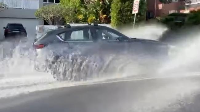 Significant water outages have hit Balgowlah Heights and some surrounding areas. Picture: Dawn Harkin