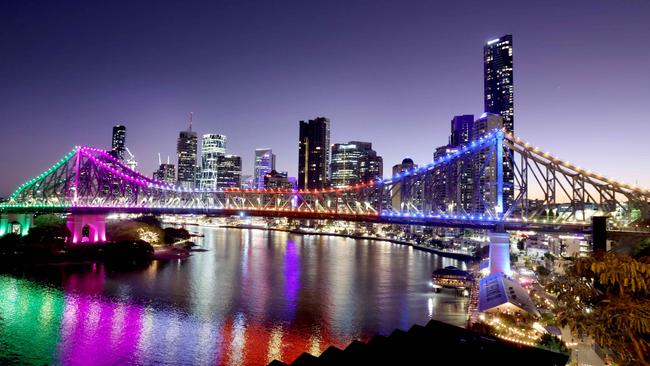 Carlton fans will fork out thousands of dollars in flights and accommodation to take in the showdown between the Blues and Lions in Brisbane next week. Picture: Steve Pohlner