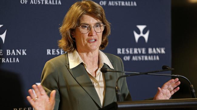 Reserve Bank governor Michele Bullock. Picture: John Appleyard/NewsWire