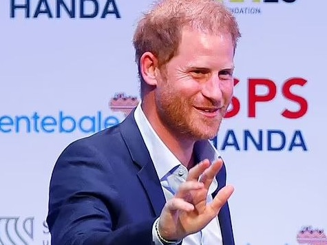 Prince Harry has joked that he’d ‘happily’ live in Japan during a visit to the country. Picture: Reuters