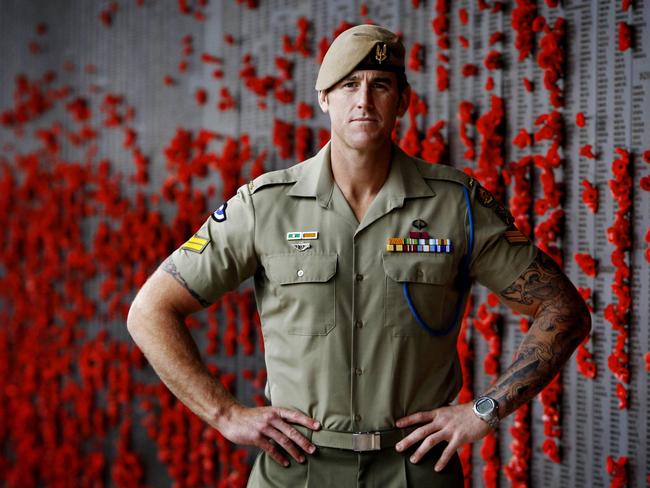 Ben Roberts-Smith, VC, has made a remarkable career change. Picture: Ray Strange