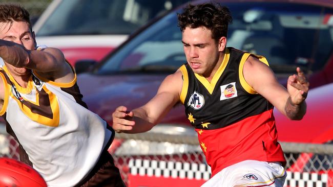 Kain Proctor in action for Fitzroy Stars. Picture: Mark Wilson