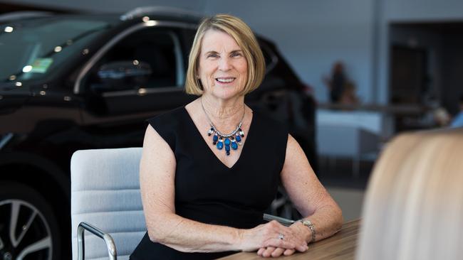 Village Motors managing director Marlene Newcombe at the New North Lakes dealership. Photo: Caitlin Boland