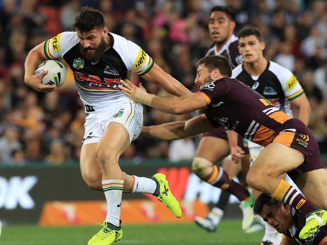 Josh Mansour had since best game since returning from injury. Pics Adam Head