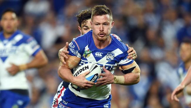 Damien Cook headed to Souths after being stuck in the Bulldogs lower grades. Picture: AAP Image/Paul Miller