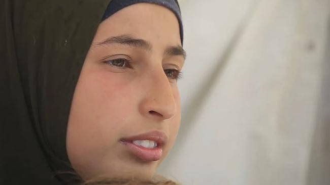 Shayma Assaad, 22, is now a mother of four, after being brought to Syria by her family as a teen.