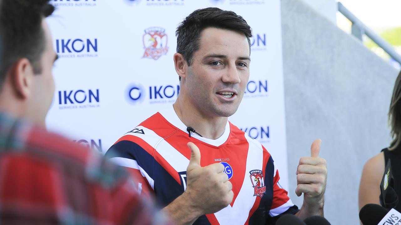 Cooper Cronk has given his shoulder the thumbs up.