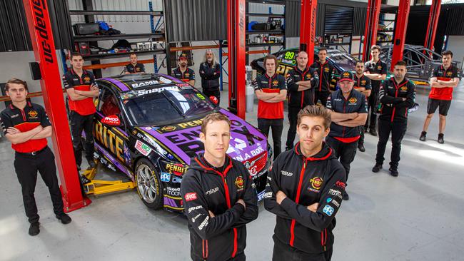 Bathurst champion Dave Reynolds (front, left). Picture: Mark Stewart