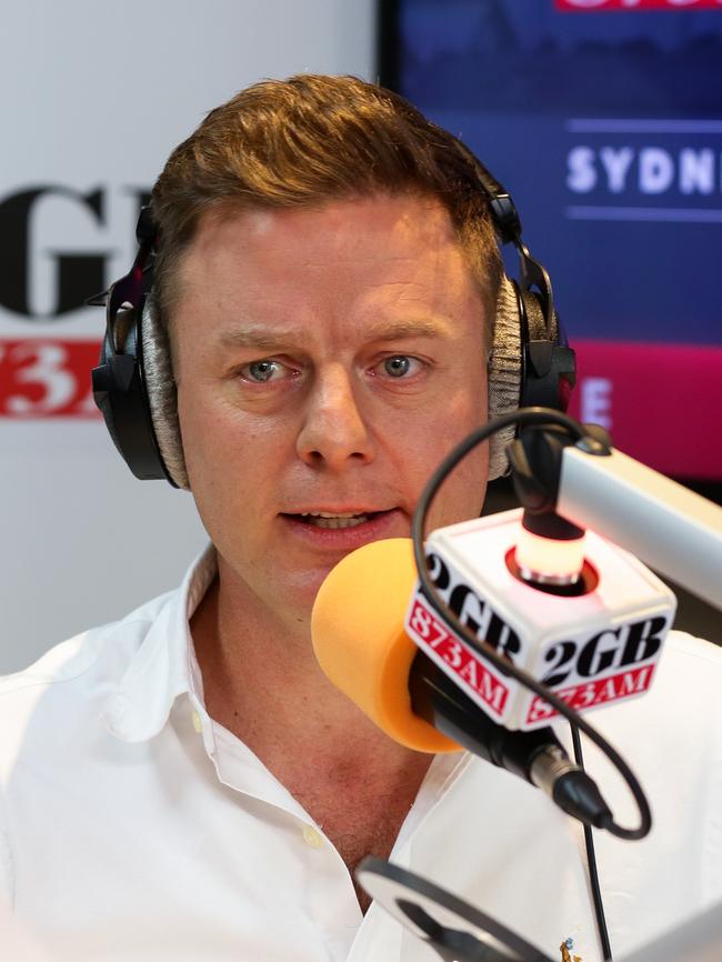 Ben Fordham paid tribute to his father-in-law this morning. Picture: Gaye Gerard/ Daily Telegraph