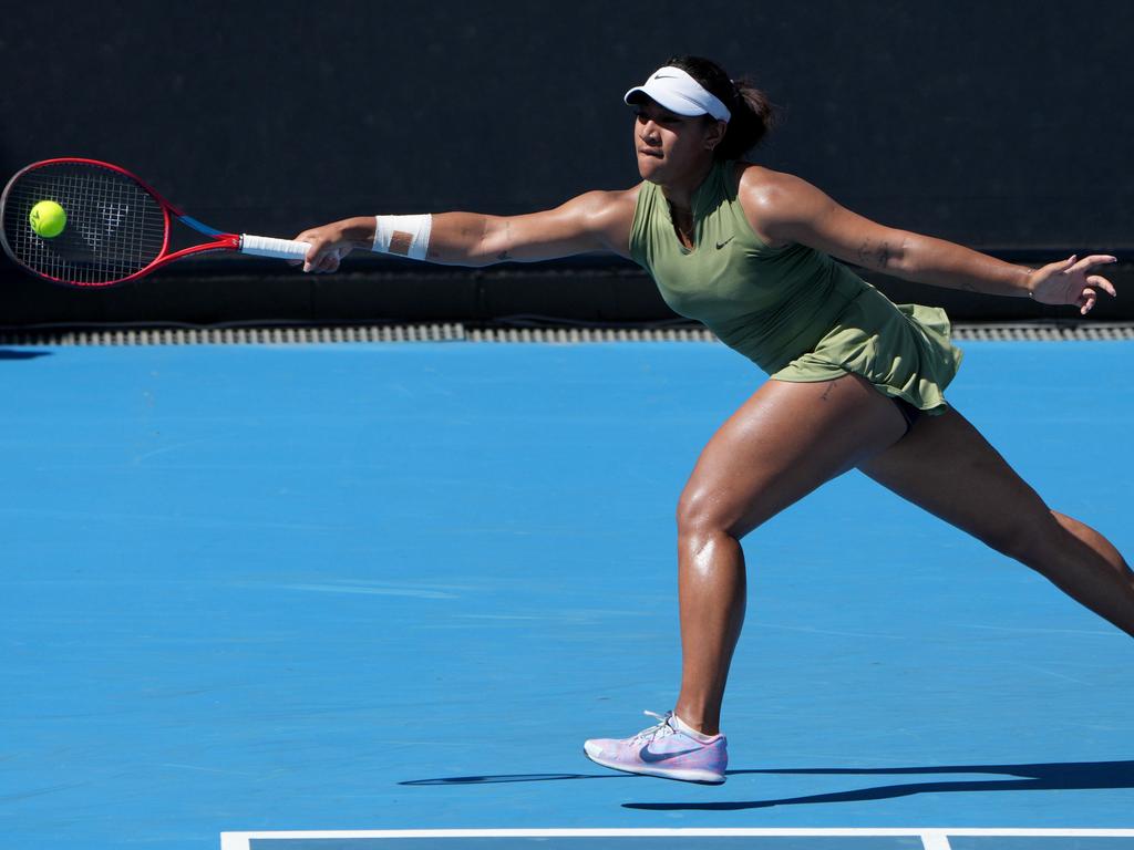 Australian Open 2023 Destanee Aiava wins emotional first round