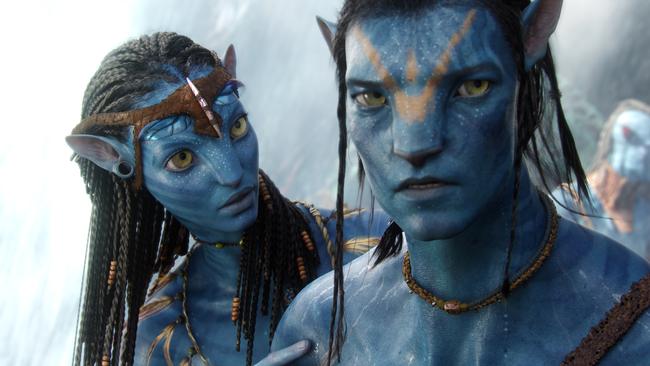 A scene from the 2009 film Avatar, produced by Jon Landau and directed by James Cameron.