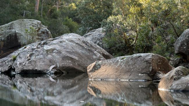 Jellybean Pool in the Glenbrook National Park.