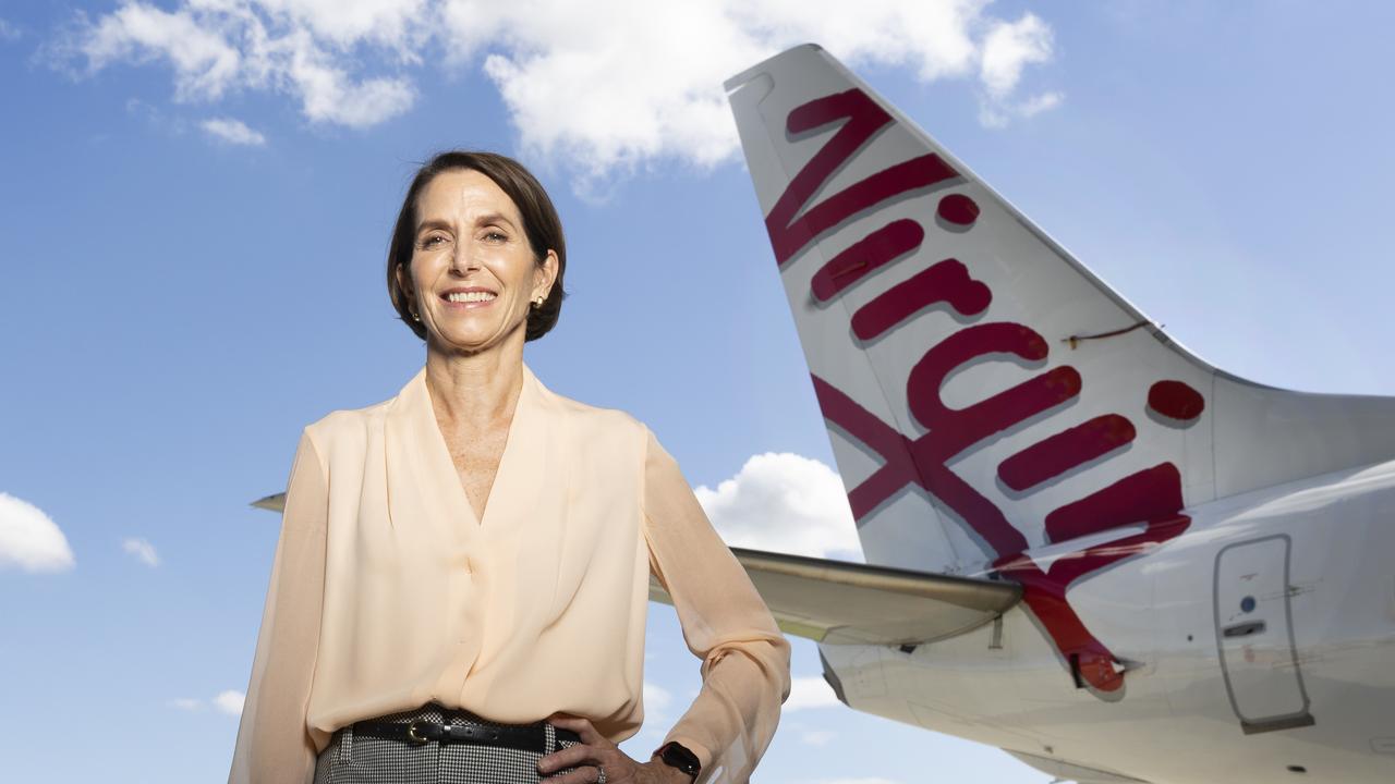 Virgin CEO Jayne Hrdlicka supports certain states opening to overseas travel before others. Picture: NCA NewsWire / Sarah Marshall