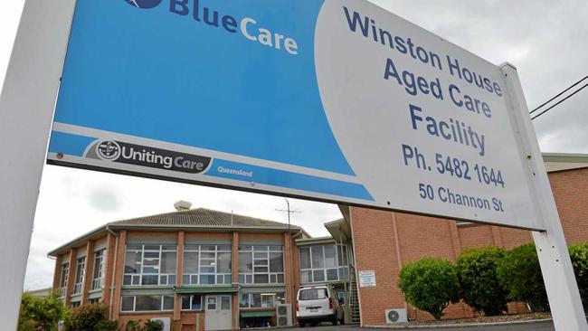 Winston House Aged Care Facility in Gympie is closing down. Photo Craig Warhurst /  The Gympie Times. Picture: Craig Warhurst