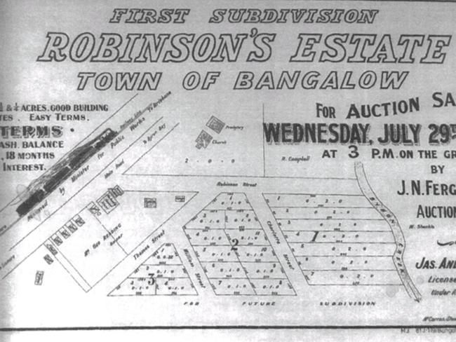 Plans for Bangalow's Robinson Subdivision.