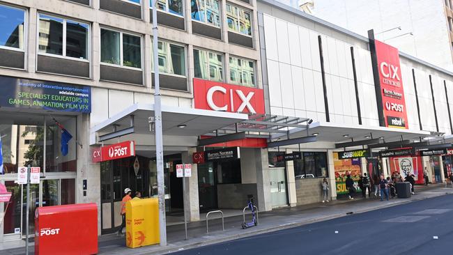 Prosecutors allege the boys were shoplifting at City Cross prior to the stabbing. Picture: Keryn Stevens