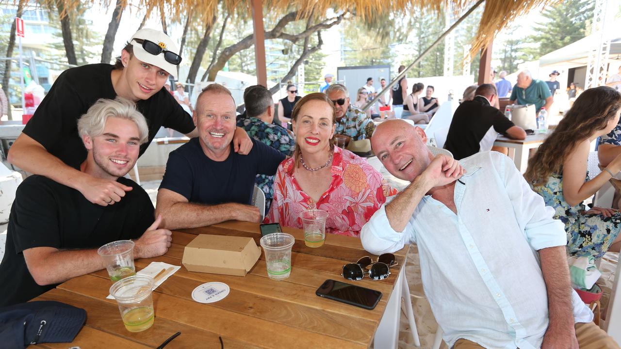 People attending the opening of The Kurrawa Beach Club at Kurrawa Terrace Beachfront. Pic Mike Batterham