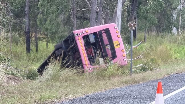 A man died after a bus collided with two camels on Emu Park Rd on June 5.